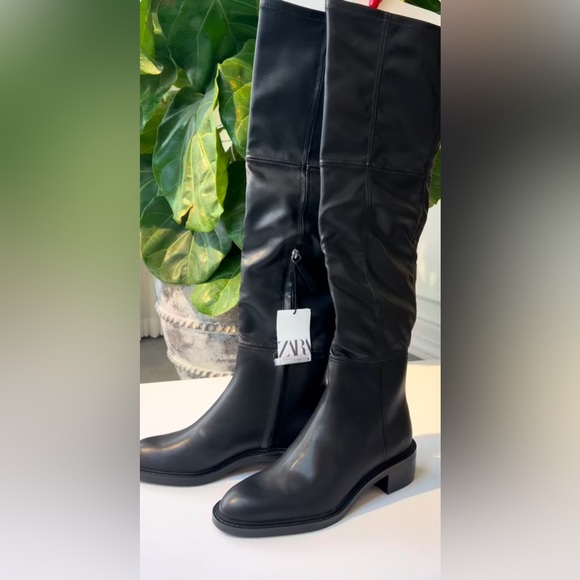 ZARA NEW TALL BOOTS - Picture 9 of 9